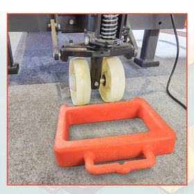 ROBLOck in use on truck bed demonstrating wheel restraint and safety