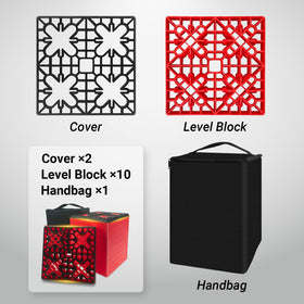 ROBLOCK block held in hand illustrating size and easy handling on-site