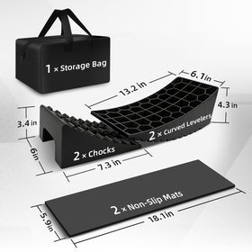 ROBLOCK textured surface close-up giving tire traction and stable grip