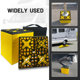 ROBLOCK under jack support offering secure elevated base stability