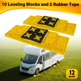 ROBLOCK wheel stop in use preventing tire movement and improving safety