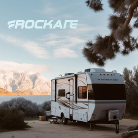 rockane packaging and contents laid out showing included parts for quick install benefit