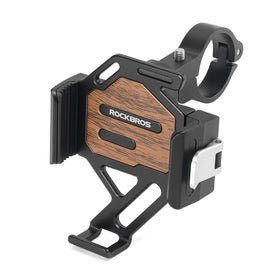 ROCKBROS front packaging showing complete bike phone mount kit and benefits