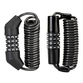 ROCKBROS front view of two compact locks showing portable security benefit