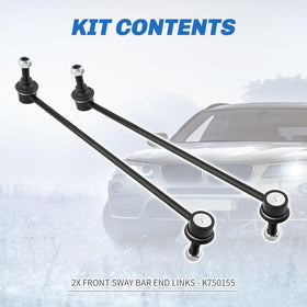 Rockplanet front sway bar link close-up of bushing and joint for durable performance