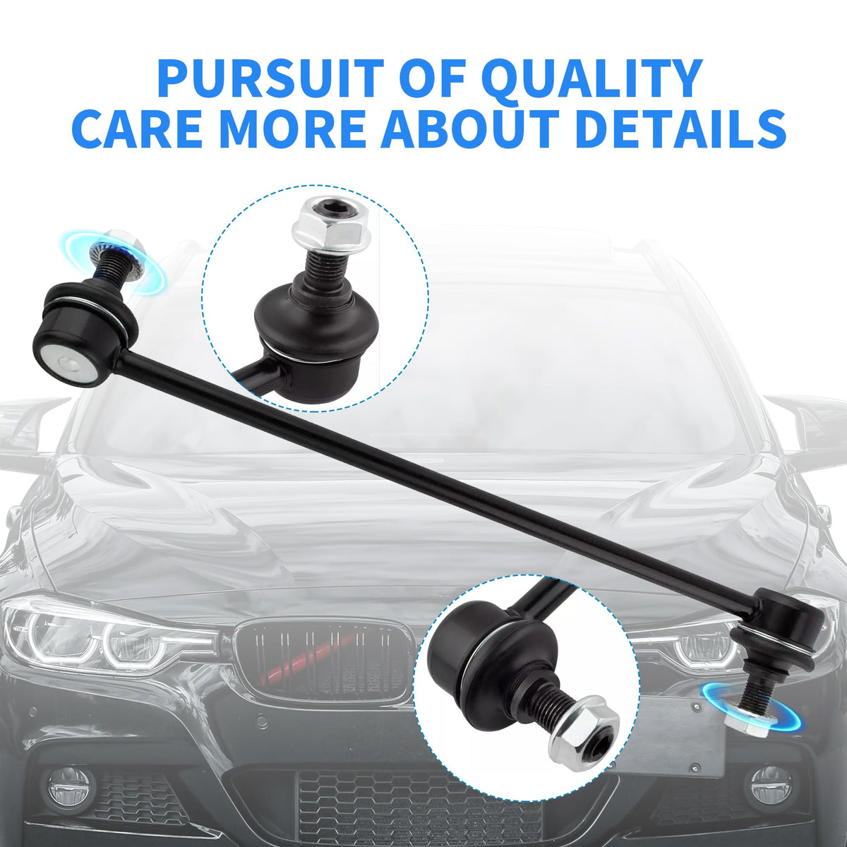 Rockplanet anti-corrosion coating detail showing rust resistance for longer part life
