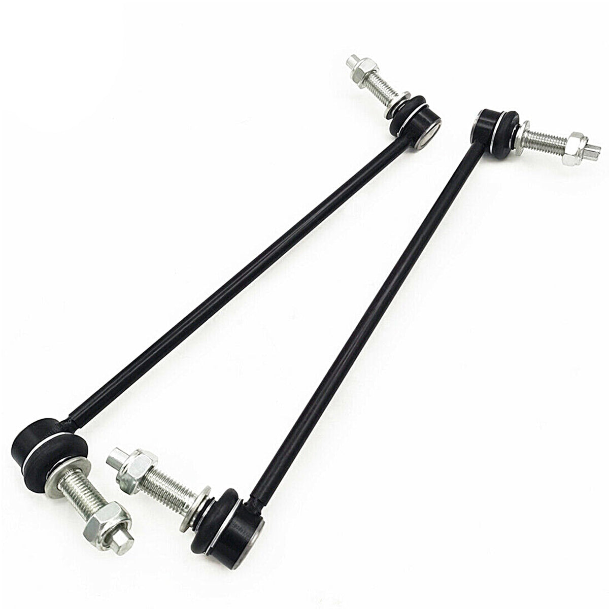 Rockplanet front sway bar link packaged set showing both parts and labeling, assures correct replacement