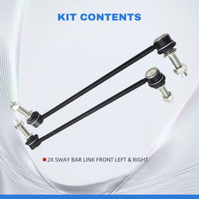 Rockplanet close-up of sway bar link joint and bushing, highlights durable construction