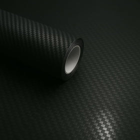 RockRose front view of matte carbon wrap showing full sheet and finish benefit