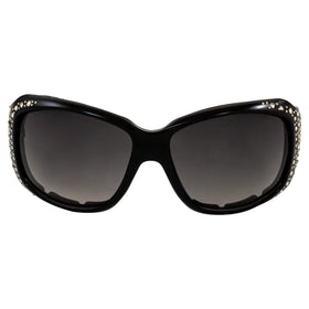 Rodeo Queen lens detail reflecting light with UV protection and scratch resistance