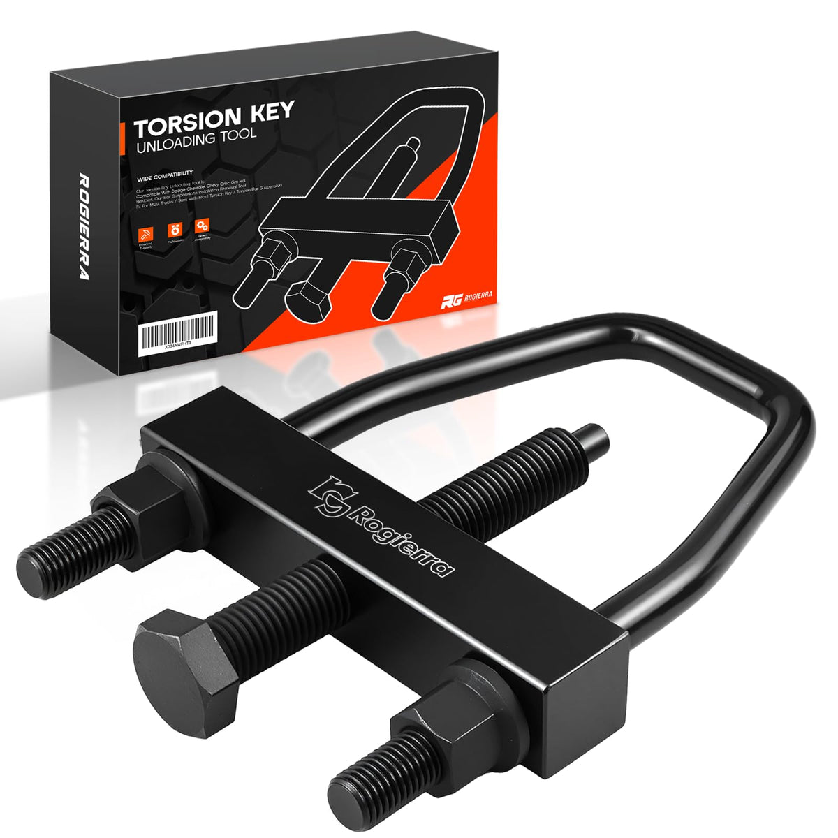 Rogierra front view of torsion key tool showing secure grip and stability benefit
