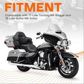 Rogierra installed on Street Glide shift lever improves neutral finding