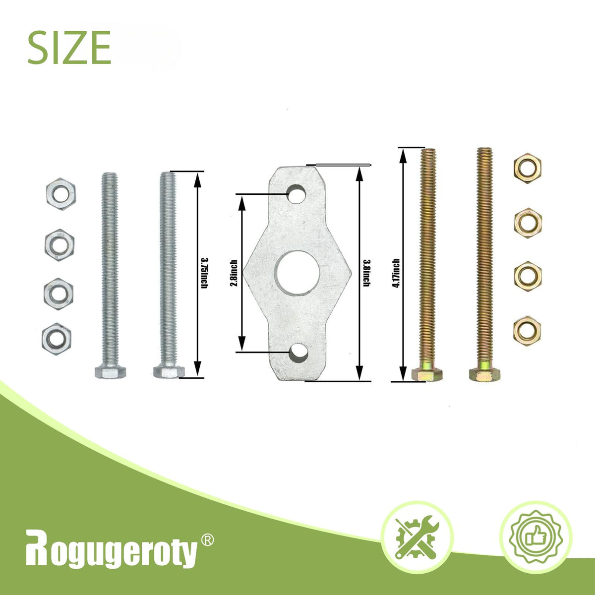 Rogugeroty 19203 packaging and label confirming inspected replacement part