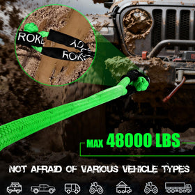 ROKENPOY reflective strip on rope improving low-light visibility