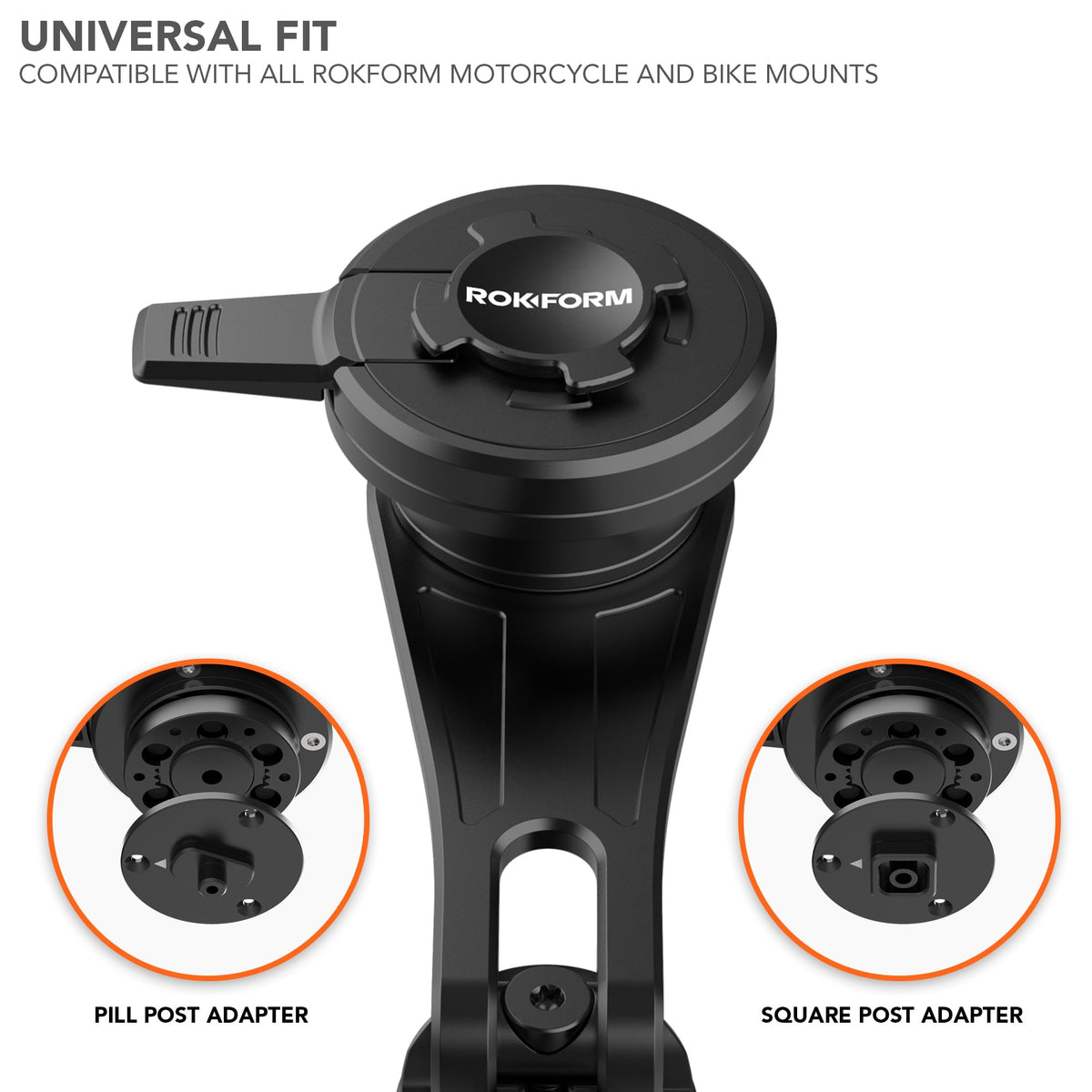 Rokform installation screw and tool showing fast setup benefit