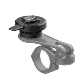 Rokform dampener mounted on motorcycle illustrating reduced vibration impact
