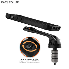 Rokform side profile highlighting low-profile aluminum design advantage