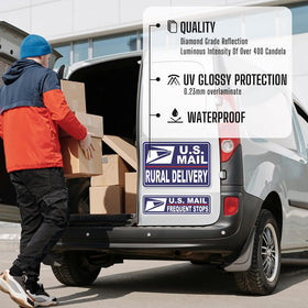 ROMINVIC attached to bumper showing versatility and safe roadside visibility