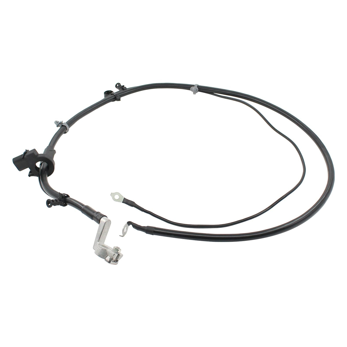 Roneeson battery negative cable routed under hood demonstrating correct fit and easy installation benefit