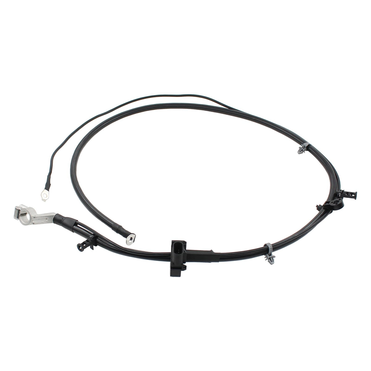 Roneeson cable next to ruler showing length and scale for proper fitment verification advantage