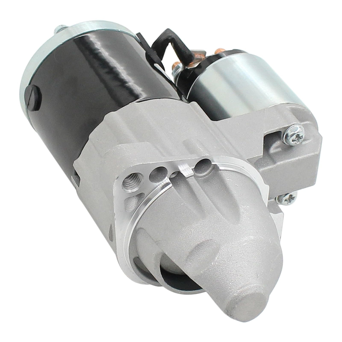 Roneeson starter side mount detail showing bolt pattern for easy alignment