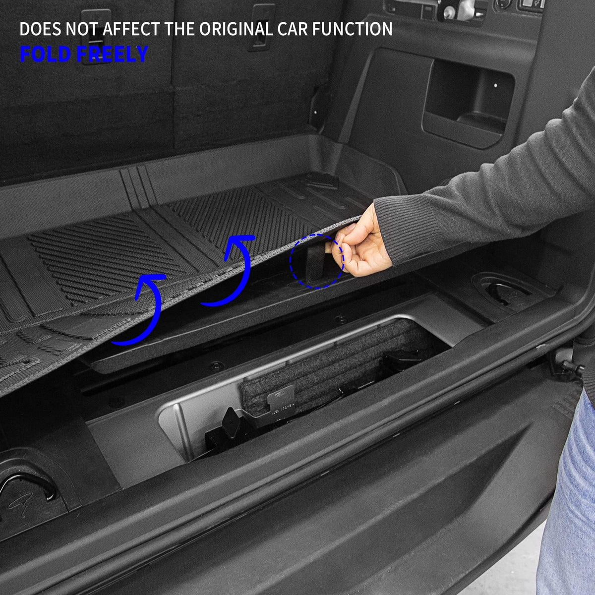 Rongtaod installed trunk with gear demonstrating protection and organization