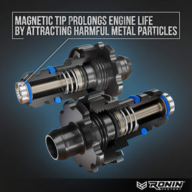 Ronin Factory next to a wrench showing compact size and hand‑install convenience