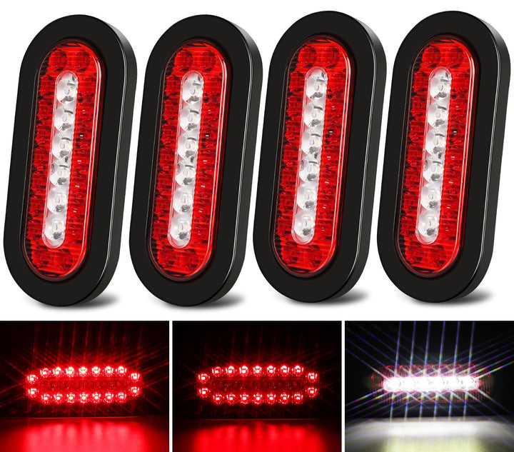 RONSTA front view showing oval lens and bright LEDs for clearer signaling
