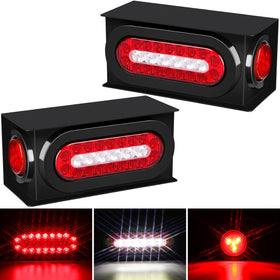 RONSTA front view of steel boxes with LEDs showing durable protection