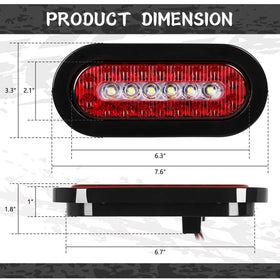 RONSTA close-up of 24 LED diode array delivering high visibility