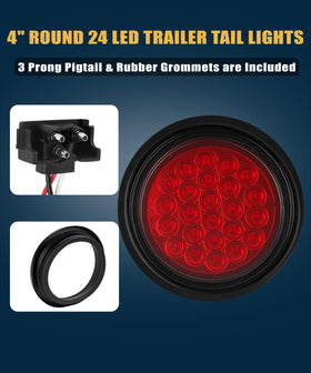 Ronybuy close-up of 24 LED chips under lens highlighting improved brightness and heat dispersion