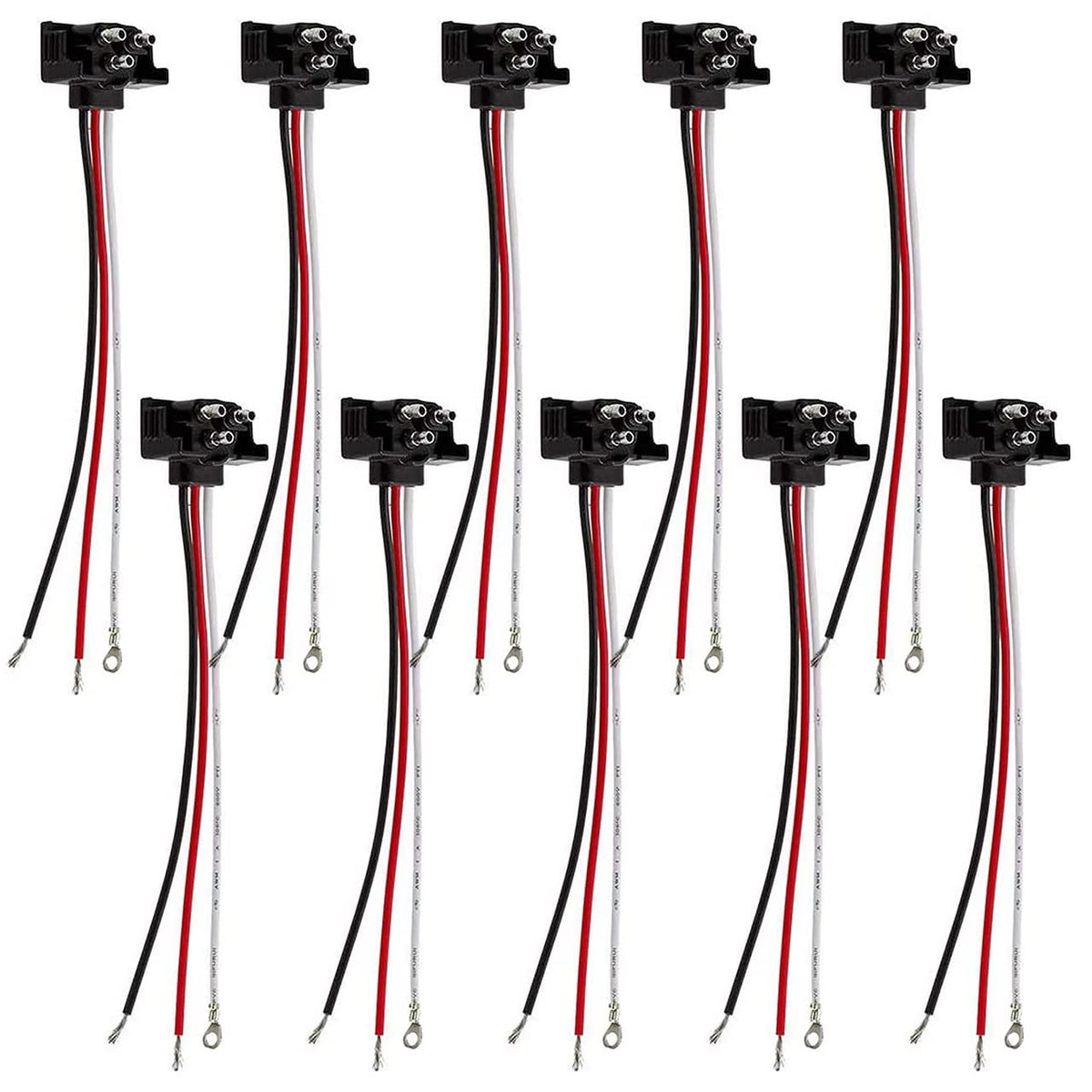 Ronybuy front packaging showing ten pigtail harnesses and product benefits