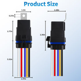 Ronybuy harness close-up of color-coded wires offering corrosion resistance benefit