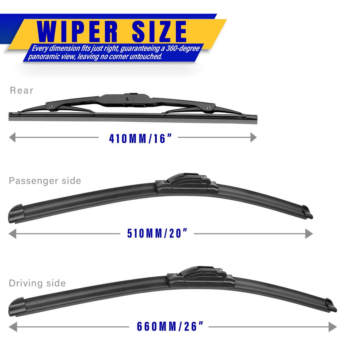 Rooppa close-up of rubber edge demonstrating smooth streak-free wiping