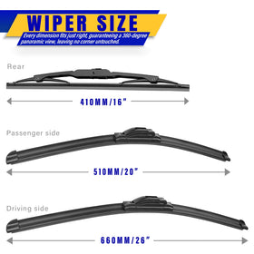 Rooppa close-up of rubber edge demonstrating smooth streak-free wiping