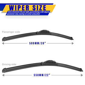 Rooppa close-up of rubber edge illustrating smooth streak-free wiping