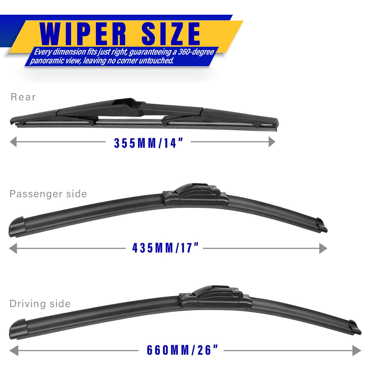 Rooppa close-up of rubber edge showing clean wipe performance and streak reduction