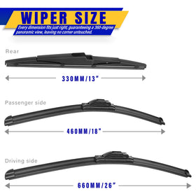 Rooppa close-up of rubber edge showing smooth, streak-free wiping