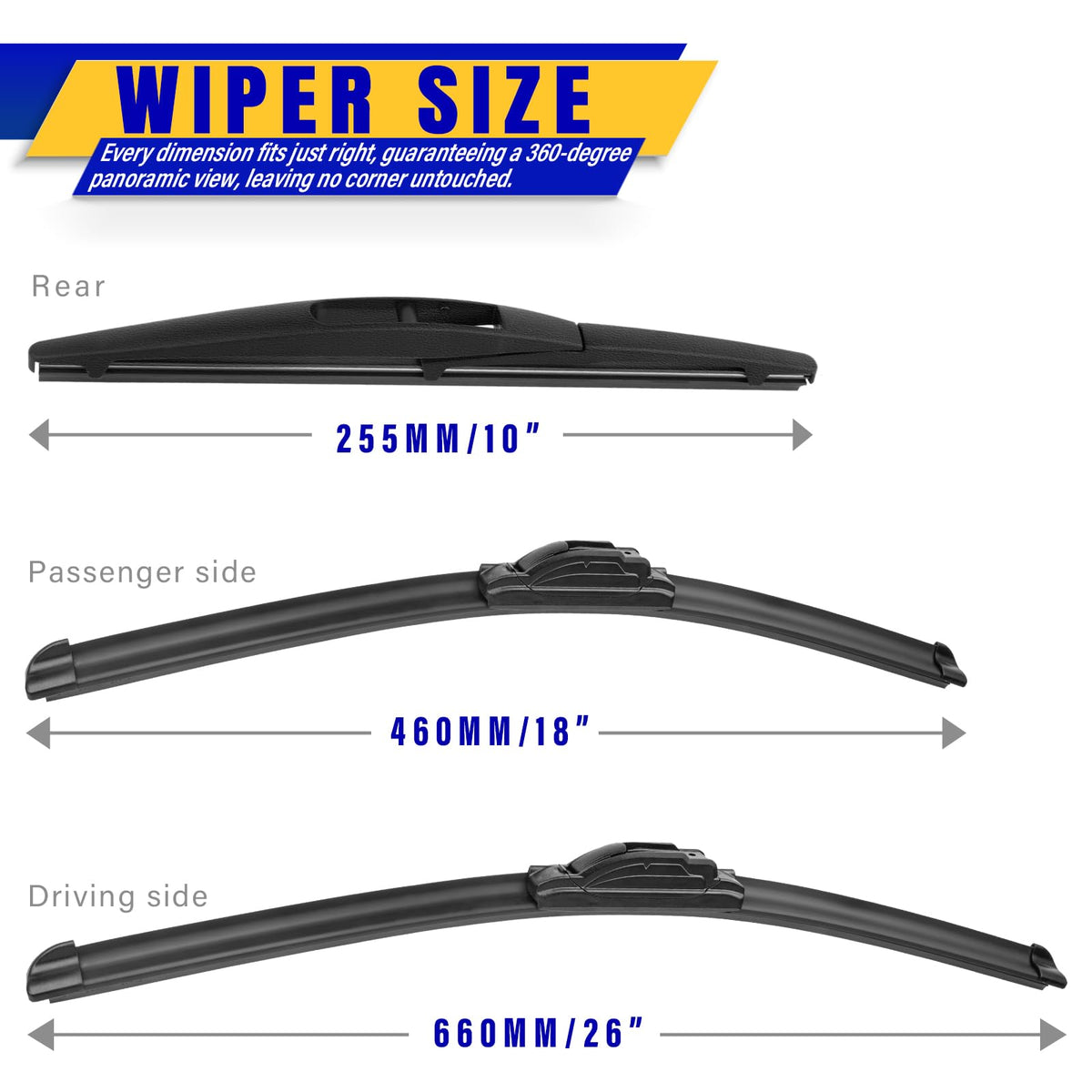 Rooppa close-up of rubber edge for smooth, streak-free wiping