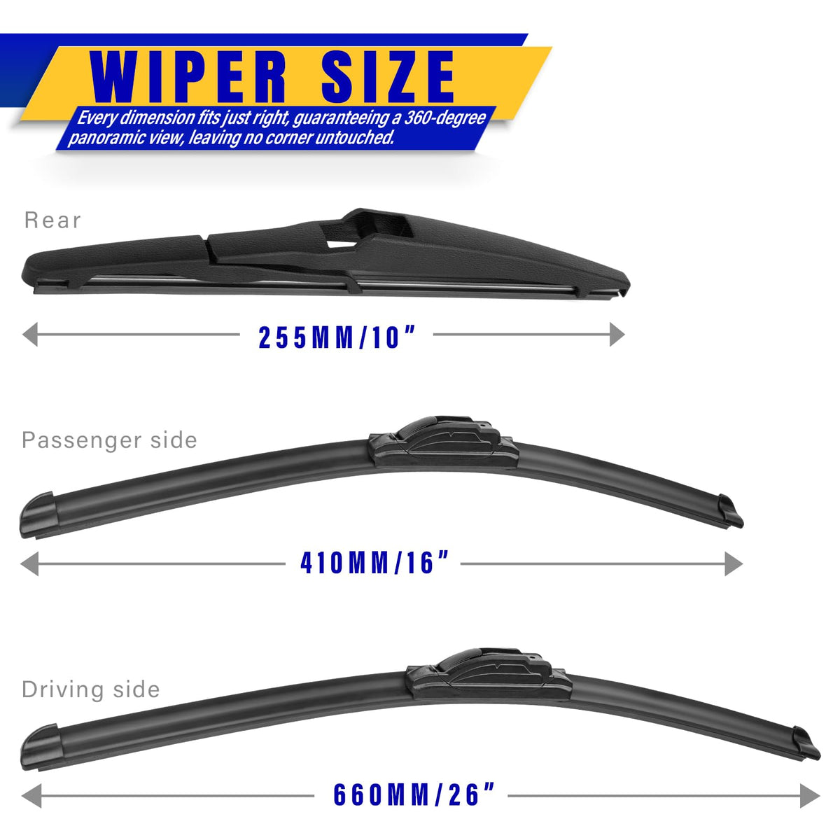 Rooppa close-up of blade edge showing smooth rubber for streak-free wiping