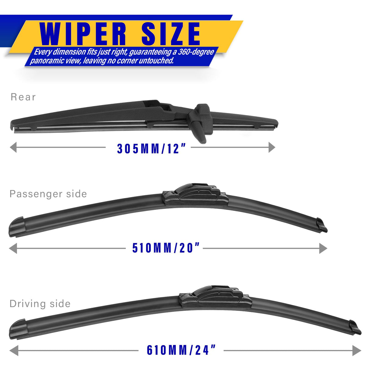 Rooppa close-up of rubber edge highlighting smooth streak-free wiping