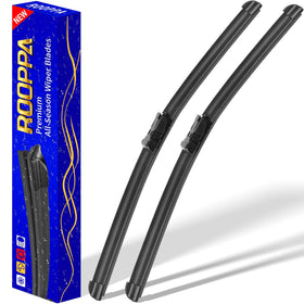 Rooppa front packaging showing two 22-inch blades and clear labeling, ensures correct OEM fit