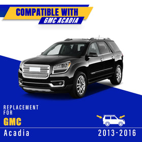 Rooppa blades installed on GMC Acadia windshield improving wet-weather visibility