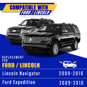 Rooppa wiper blades fitted on Lincoln Navigator improving driver sightlines