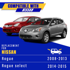 Rooppa wiper installed on Nissan Rogue windshield showing improved visibility benefit