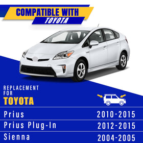Rooppa blade installed on Sienna windshield improving driver sightlines