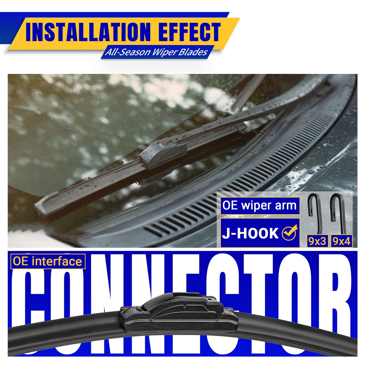 Rooppa installed on Honda Pilot driver side windshield for reliable visibility