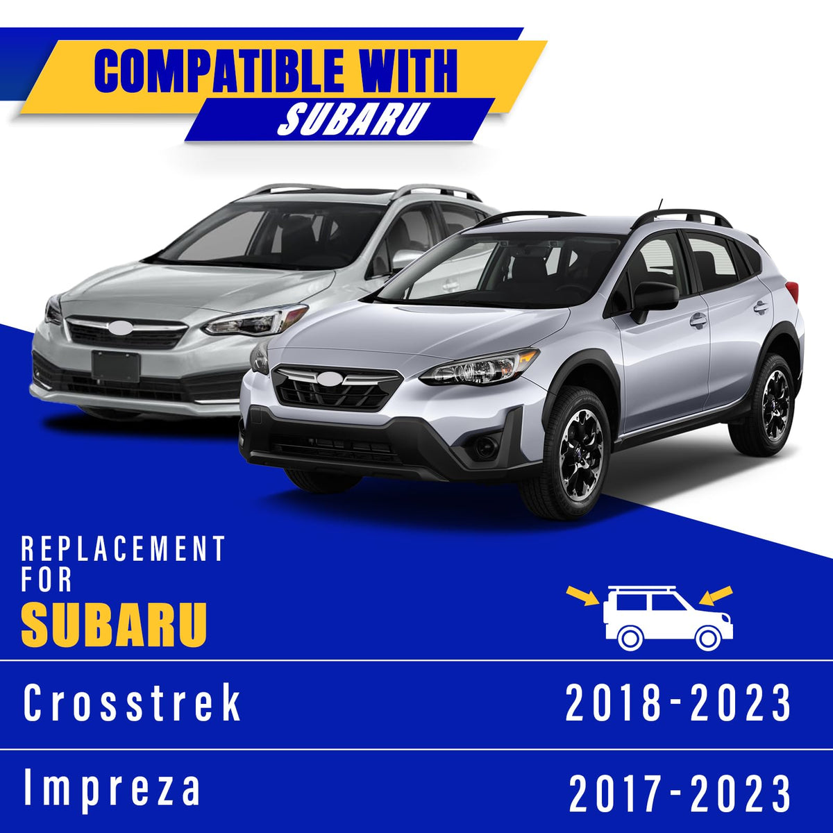 Rooppa 12-inch rear blade fitted to rear window for clear rear visibility