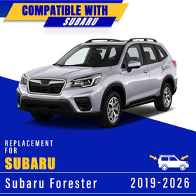 Rooppa rear wiper on Forester tailgate providing reliable rear visibility