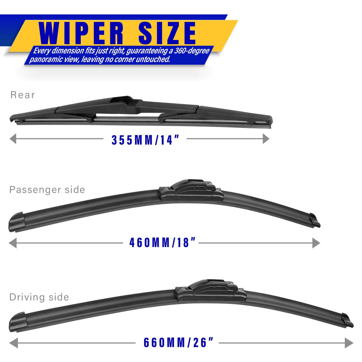 Rooppa close-up of rubber edge showing smooth wipe and improved streak reduction